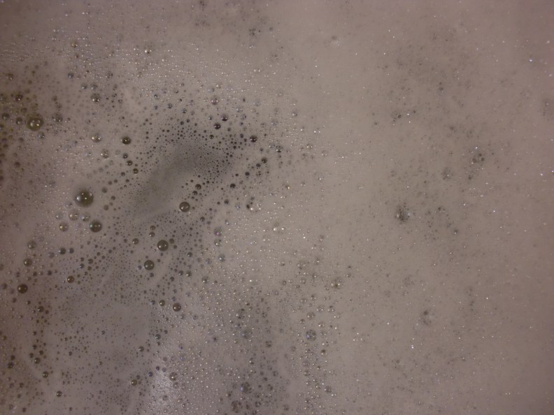 The soapy dishwater is the key.